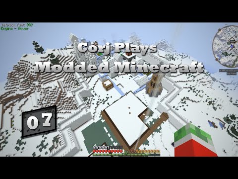 Corj Plays Modded MC - S1E7 - Jetpack & Lava Pump