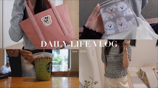 vlog | 社会人の日常と購入品🌼,美容院,新しいバッグ👜,休日の朝活☕️