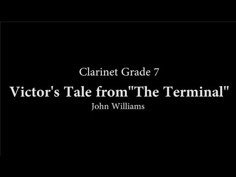 Victor's Tale by John Williams from "The Terminal" for Clarinet and Piano