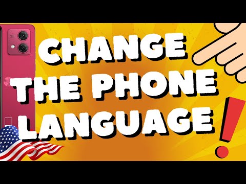 how to change the phone language Motorola Moto G54 5G, G84, G73, G53, and Edge 40