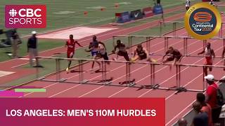 Personal best time wins men's 110m hurdles at Continental Tour stop in Los Angeles | #CBCSports