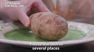 Food Factor: Microwaved Baked Potatoes