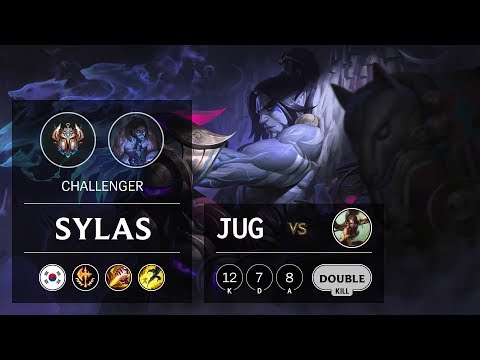 Sylas Jungle vs Nidalee - KR Challenger Patch 9.21