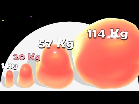 Growing a Slime to MAX LEVEL Weight! - JELLY RAID (Jelly Run ASMR Gameplay)