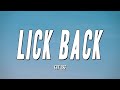 EST Gee - Lick Back (Lyrics)