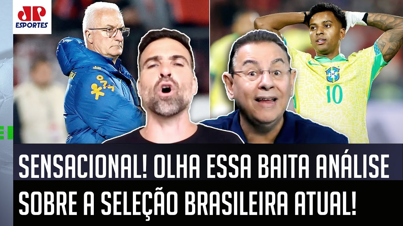 "EU NUNCA VI ISSO, cara! O que MAIS ME ESPANTA na Seleção Brasileira é..." OLHA esse BAITA CRÍTICA!