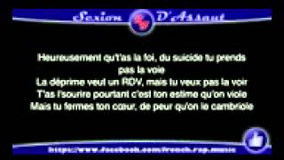 Sexion d'Assaut   J'Reste Debout Paroles HD 2012 Lyrics