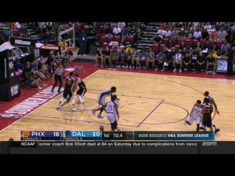 Ding Yanyuhang NBA 2017 Summer League Game 7 vs Phoenix Suns Highlights
