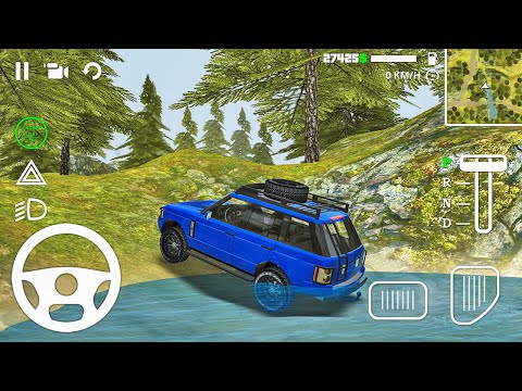 Offroading 4x4 SUV Driving in Steep Terrain: Off-Road Forest - Android Gameplay