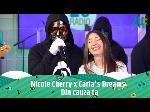 Nicole Cherry x Carla's Dreams - Din cauza ta (Live la Radio ZU)