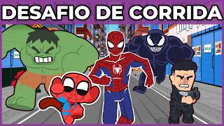 [ NOVO DESAFIO ] 🕷️ CORRA COMO O HOMEM ARANHA | Especial MacaQuiz Run #macaquiz