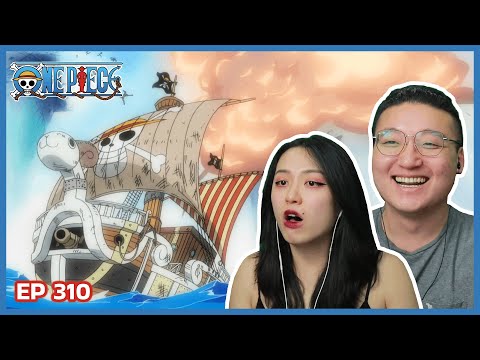 MERRY SAVES THE CREW!?! OUR LAST CREW MEMBER 😭 | One Piece Episode 310 Couples Reaction & Discussion