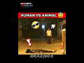Download Lagu POV:-HUMAN VS ANIMAL 👊👻 hanuman  #hanumanji #bajrangbali #ghost #prank #viral #video Mp3 Free