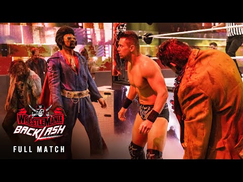 FULL MATCH: Damian Priest vs. The Miz | Lumberjack Match: WrestleMania Backlash 2021