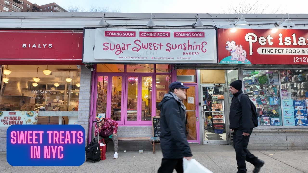 Eating in NYC at Sugar Sweet Sunshine Bakery