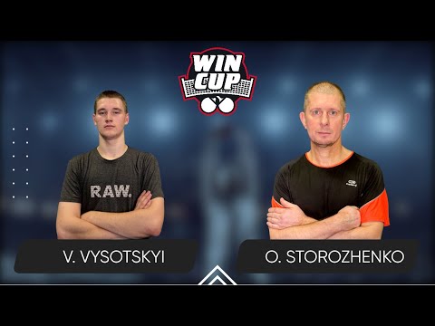 19:45 Volodymyr Vysotskyi - Oleksandr Storozhenko 24.10.2025 WINCUP Advanced. TABLE 1