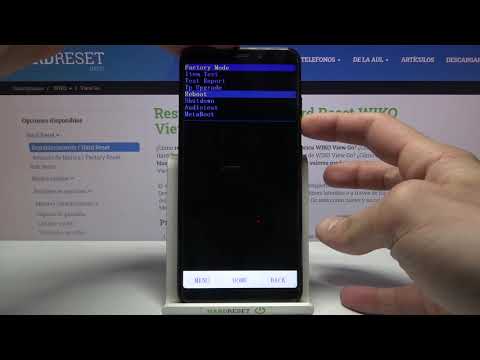 Cómo entrar y salir del modo Factory en WIKO View Go - Modo Factory
