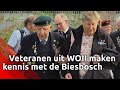 Veteranen uit WOII maken kennis met de geschiedenis van de Biesbosch liniecrossers