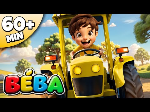 ZASE JEDE TRAKTOR | Dětské písničky | České písničky pro děti | BÉBA