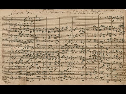 COMPLETE BRANDENBURG CONCERTOS (BWV 1046-51) by Johann Sebastian Bach {Autograph score}