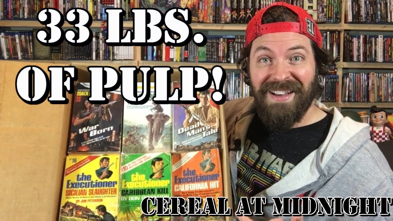 33 Pounds of Pulp: My Biggest Book Haul To Date!