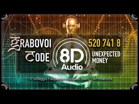 [8D AUDIO] Grabovoi Numbers To Receive UNEXPECTED Money | USE HEADPHONES with GRABOVOI Codes
