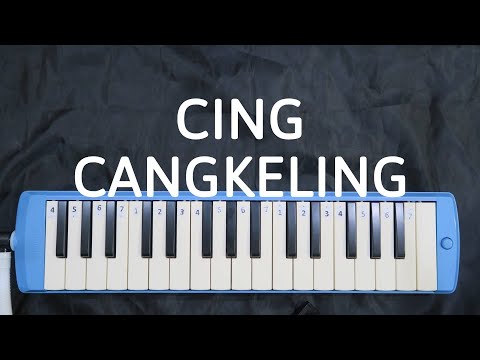 Not Angka Pianika Lagu Cing Cangkeling