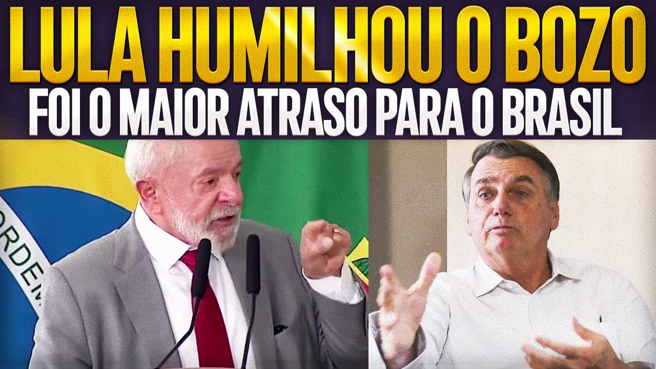 LULA DÁ SHOW E MOSTRA BARBÁRIE QUE FOI BOLSONARO NO GOVERNO! FOI APLAUDIDO DE PÉ!