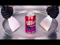 Dr Pepper Blackberry Ice Cream Rolls Satisfying Visual ASMR