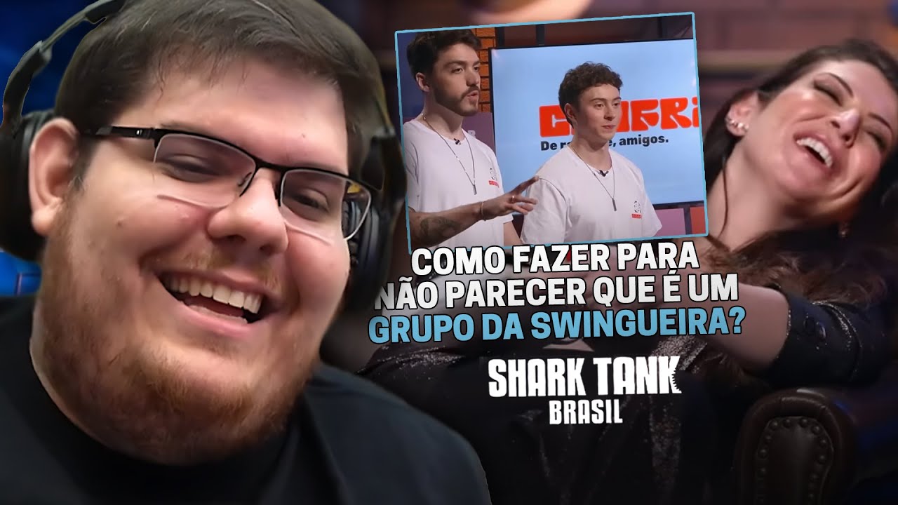 CASIMIRO REAGE: TINDER DE AMIZADES E NEGÓCIOS? SHARK TANK BRASIL (9ª TEMP) | Cortes do Casimito