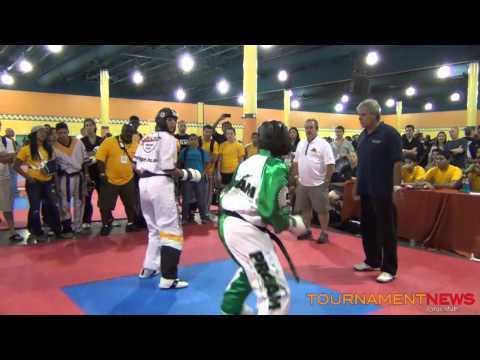 Clarie Cocozza vs Verona Soliman Women's Fighting at US Open 2012