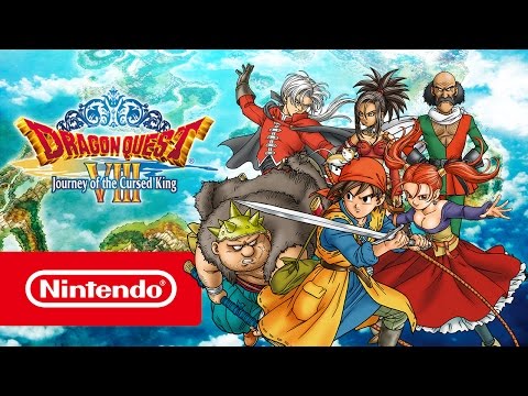 Dragon Quest VIII: Journey of the Cursed King - Launch Trailer (Nintendo 3DS)