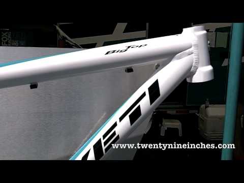 The Yeti Big Top hits the stage at Sea Otter 2010