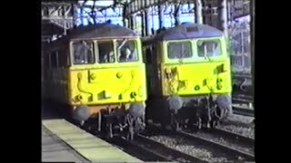 preview picture of video 'Trains In The 1980's   Rugby Autumn 1989, Part 1'