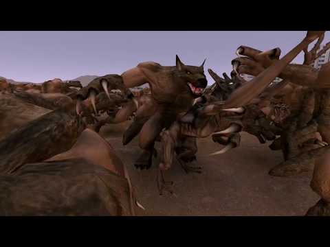 10000 Werewolf vs 10000 Vampire Mutant - Ultimate Epic Battle Simulator