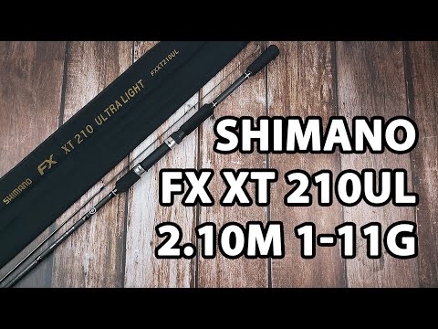 Спінінг Shimano FX XT 210UL 2.10m 1-11g