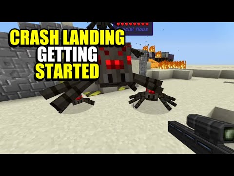 Ep1 Getting Started - Minecraft Crash Landing Modpack