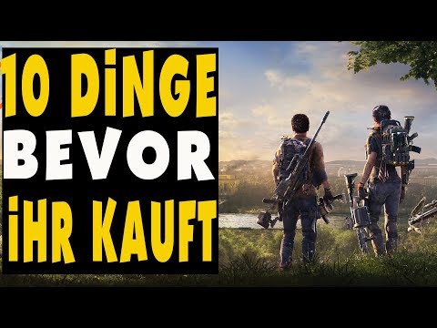 Tom Clancy's The Division 2  - Bevor Ihr kauft - 10 Dinge die ihr wissen solltet
