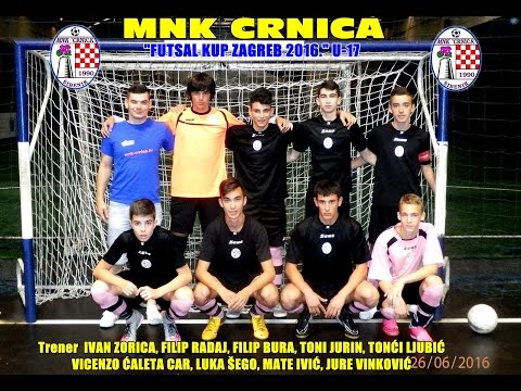 KADETI MNK CRNICA  - FUTSAL KUP ZAGREB 16