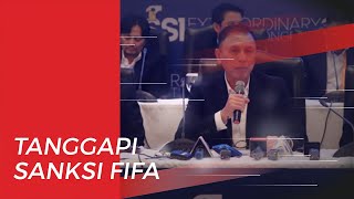 PSSI Tanggapi Sanksi yang Diterima Indonesia dari FIFA