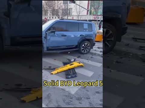 BYD Crash: Solid Leopard 5 #BYD Fang Cheng Bao