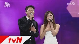 tvNfestival&amp;awards [tvN10어워즈] 즉석공연! 서인국♥정은지, 함께불러요! ALL For You 161009 EP.3