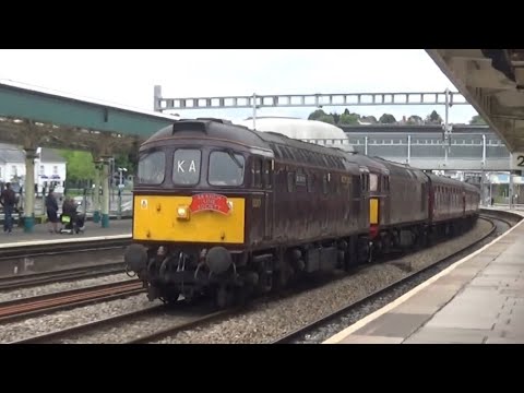 33029 + 33207 'Jim Martin' 'The Marching Crompton' @ Newport, 27/08/18