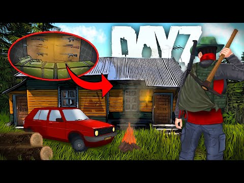 We Built A Secret Forest Base  - DayZ