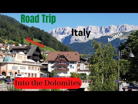 Driving into the Dolomites - Slovenia, Austria, Italy