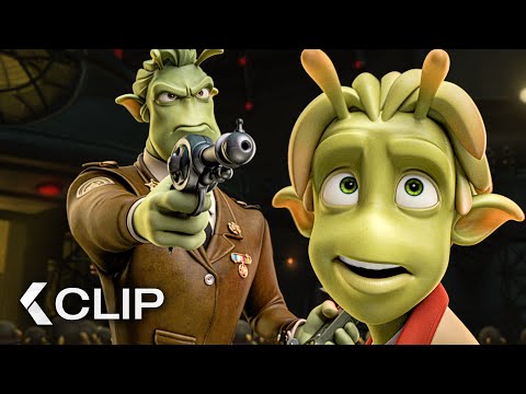 When The Alien Became The Hero - PLANET 51 Clip (2009)