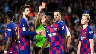 サッカーキング：主審への暴言で一発退場…バルサFWデンベレが言い放った一言とは？ - 毎日新聞