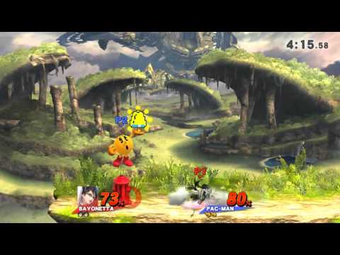 Bayonetta vs. Pac-Man