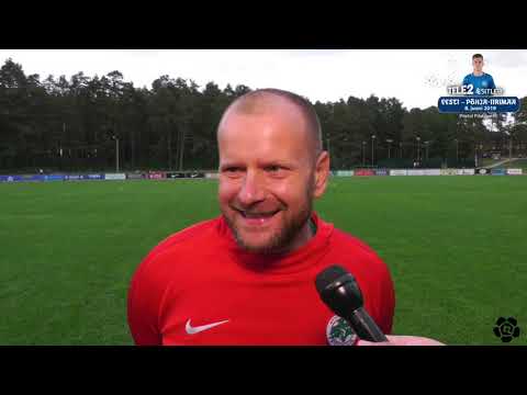 12. voor 2019: FC Elva - Kohtla-Järve JK Järve 1:0 (0:0) Veiko Haan intervjuu