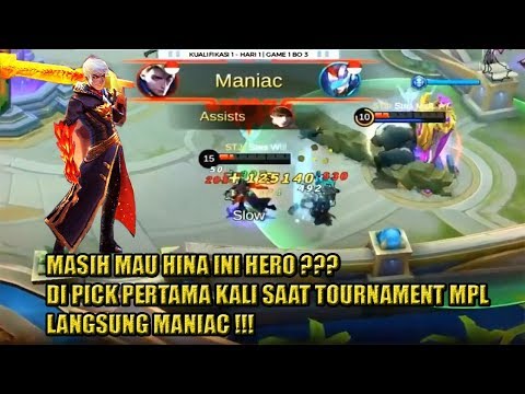 ALUCARD MANIAC PERTAMA KALI DI MPL SEASON 2 !!!